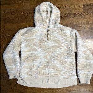 Women’s Cream Patterned Sweater